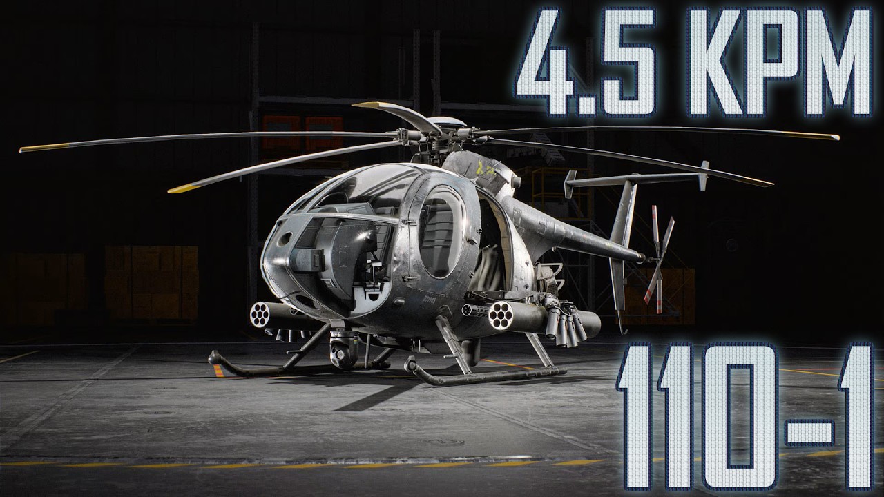 Legendary AH-6 Little Bird Returns | 110 kills | BATTLEFIELD 6