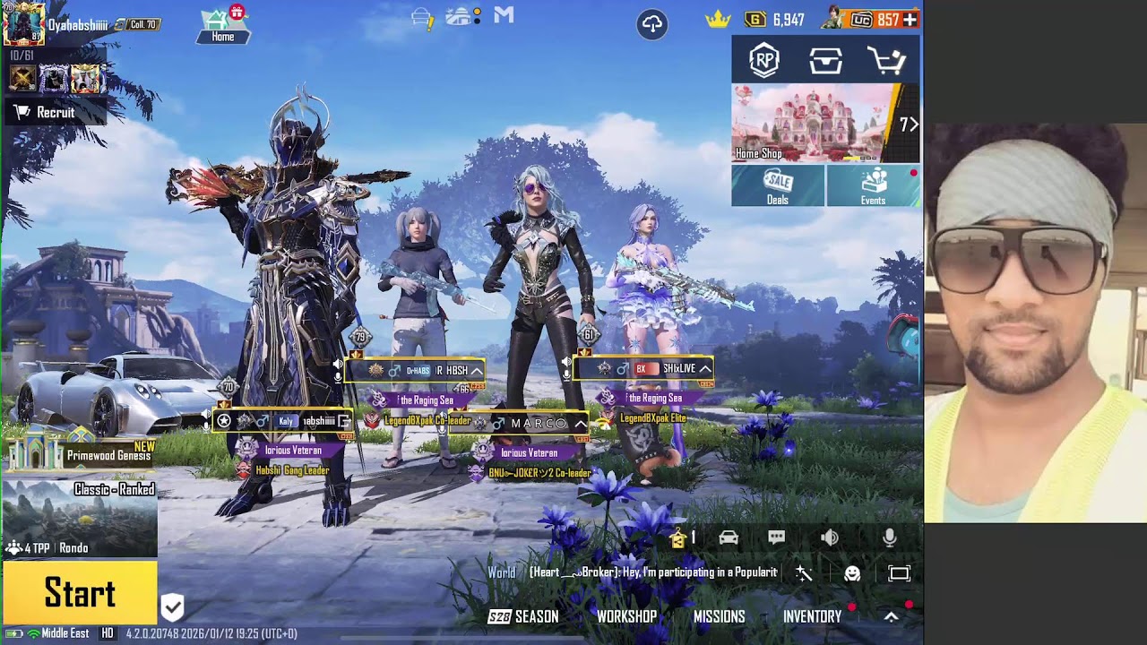 Broadcast powered by StreamChamp