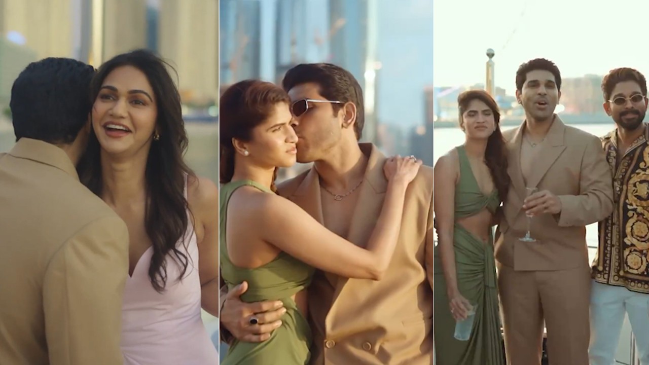 Allu Arjun Family & Allu Sirish Family Enjoying In Dubai | Allu Sneha Reddy | Filmylooks