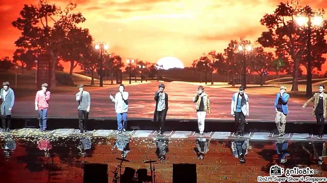 120219 Super Junior SS4 Singapore - Walkin