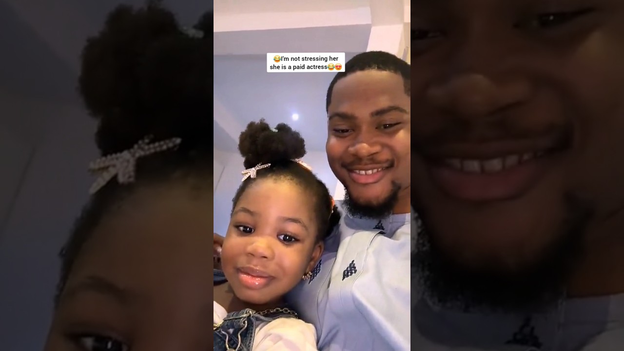 😂Clinton joshua is really having fun with the little girl 😂😍