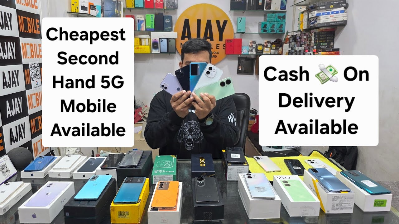 Cheapest Second Hand 5G Mobile Available 📱 | Second Hand Mobile Wholesale Price Available !