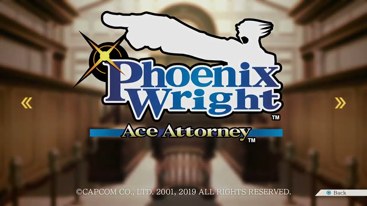 Phoenix Wright: Ace Attorney platinum trophy #1