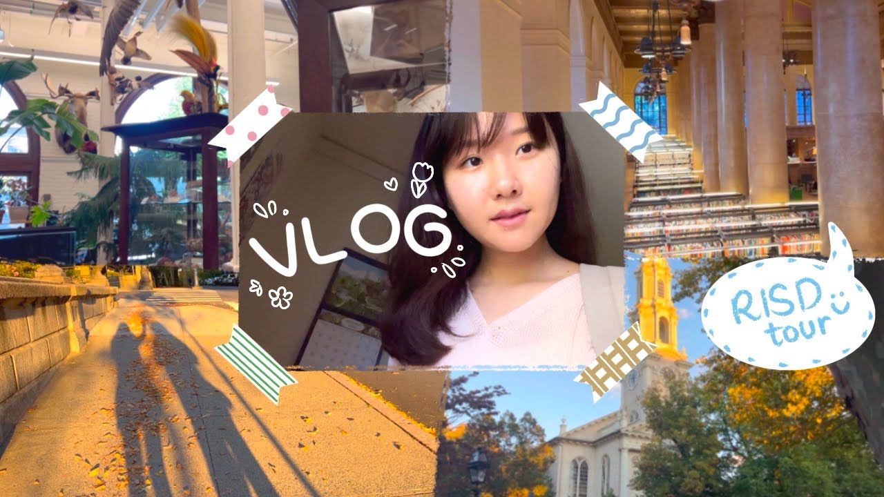 a Brown student&rsquo;s visit to RISD!🩵 브라운 학생의 리즈디 방문 :)