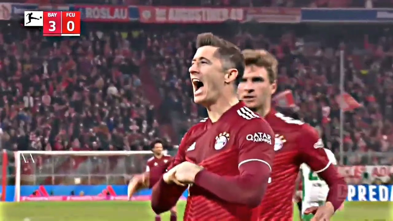 Robert Lewandowski free clip |for edit| 4k