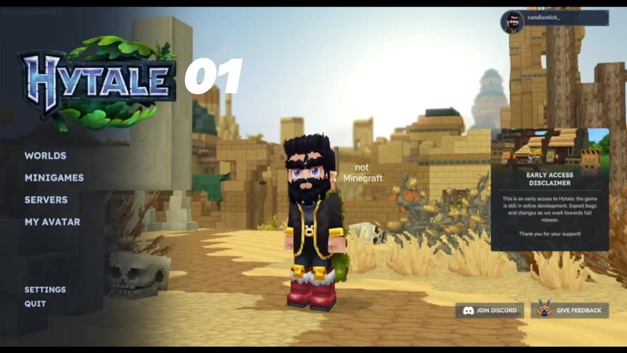 Hytale - The Sleepy Session ep. 1