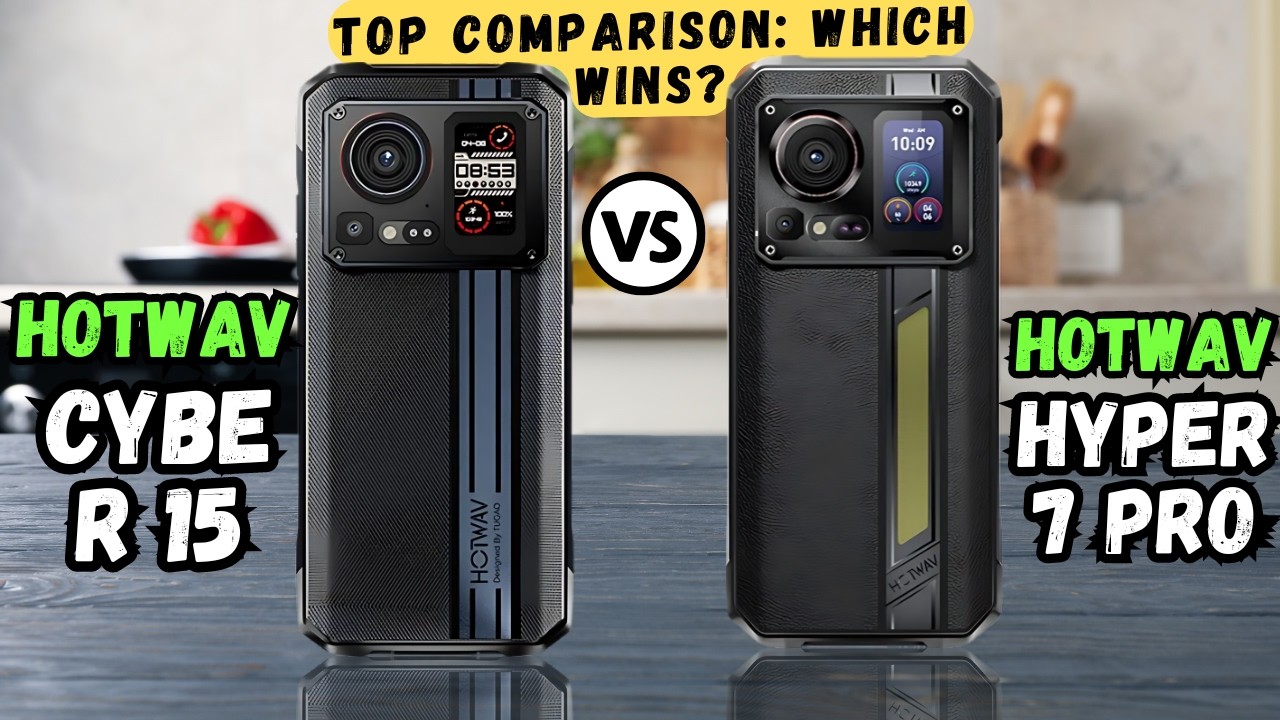 HOTWAV Cyber 15 vs HOTWAV Hyper 7 Pro | Full comparison 🔥