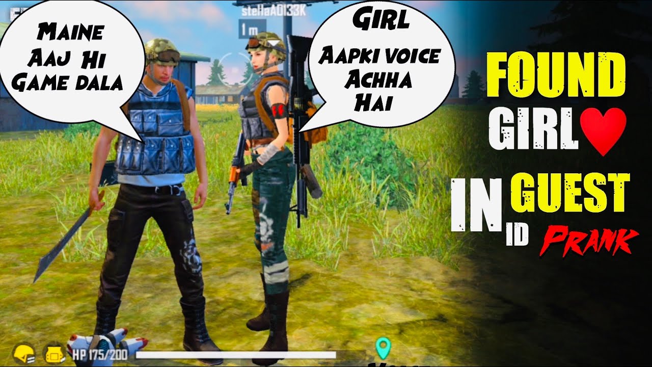 NOOB PRANK BY GUEST ID ON RANDOM TEAM MATES || GARENA FREE FIRE || TONDE GAMER
