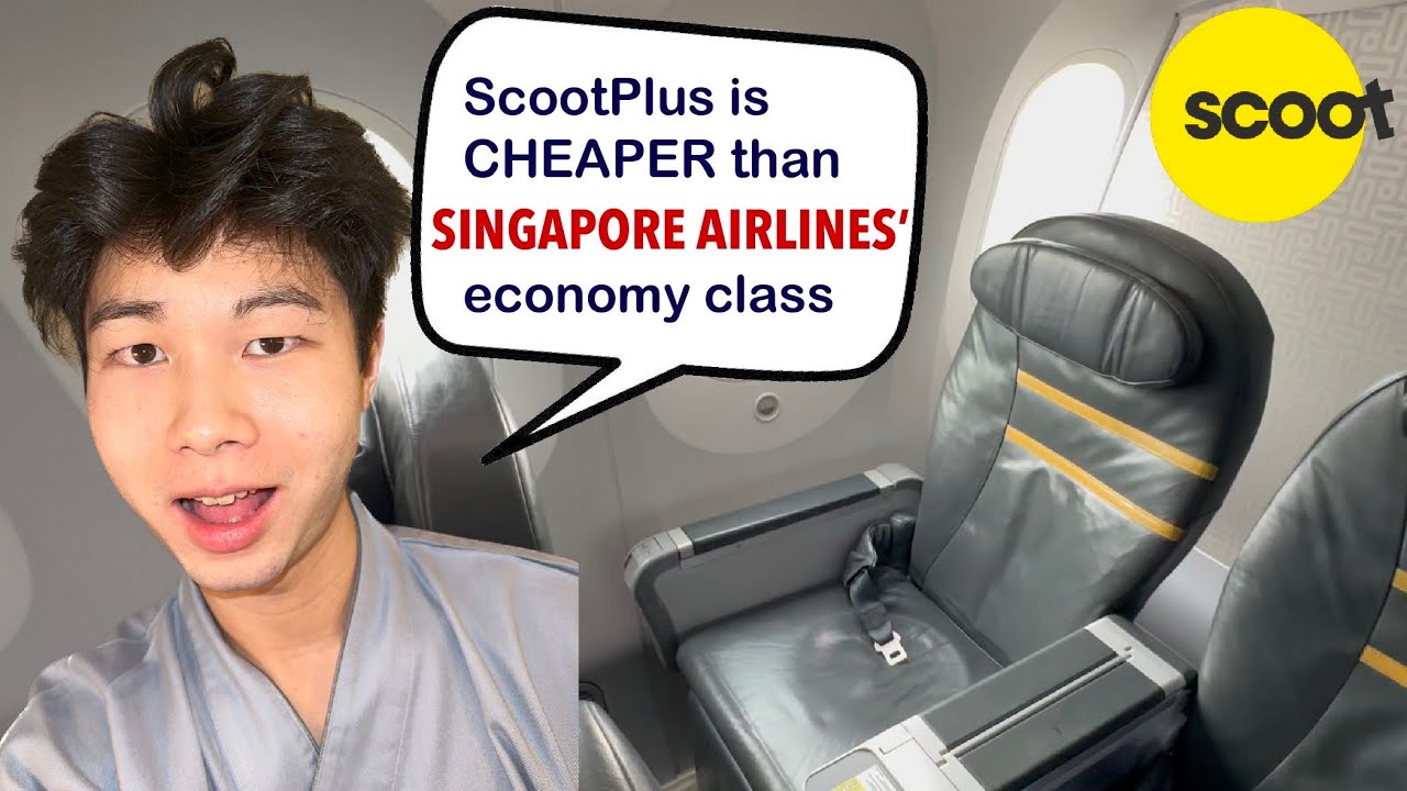 SCOOTPLUS авиакомпании SCOOT: грязный самолет, удобные сиденья
