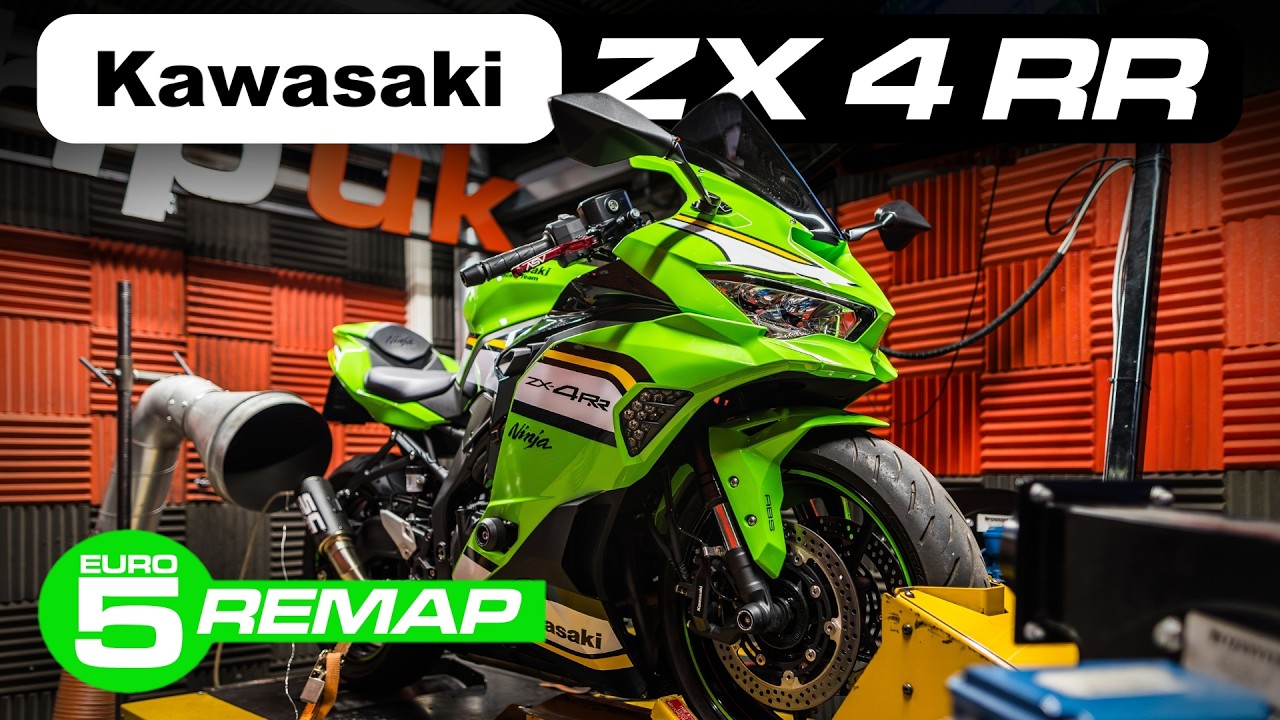Лучший 400-кубовый мотоцикл на рынке?! Видео о разработке Kawasaki ZX-4RR | Перепрограммирование ...
