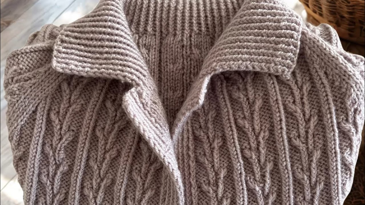 BÖLÜM:1 # KADIN HIRKASI#ÖRGÜ #HIRKA#Knittingcardigan 