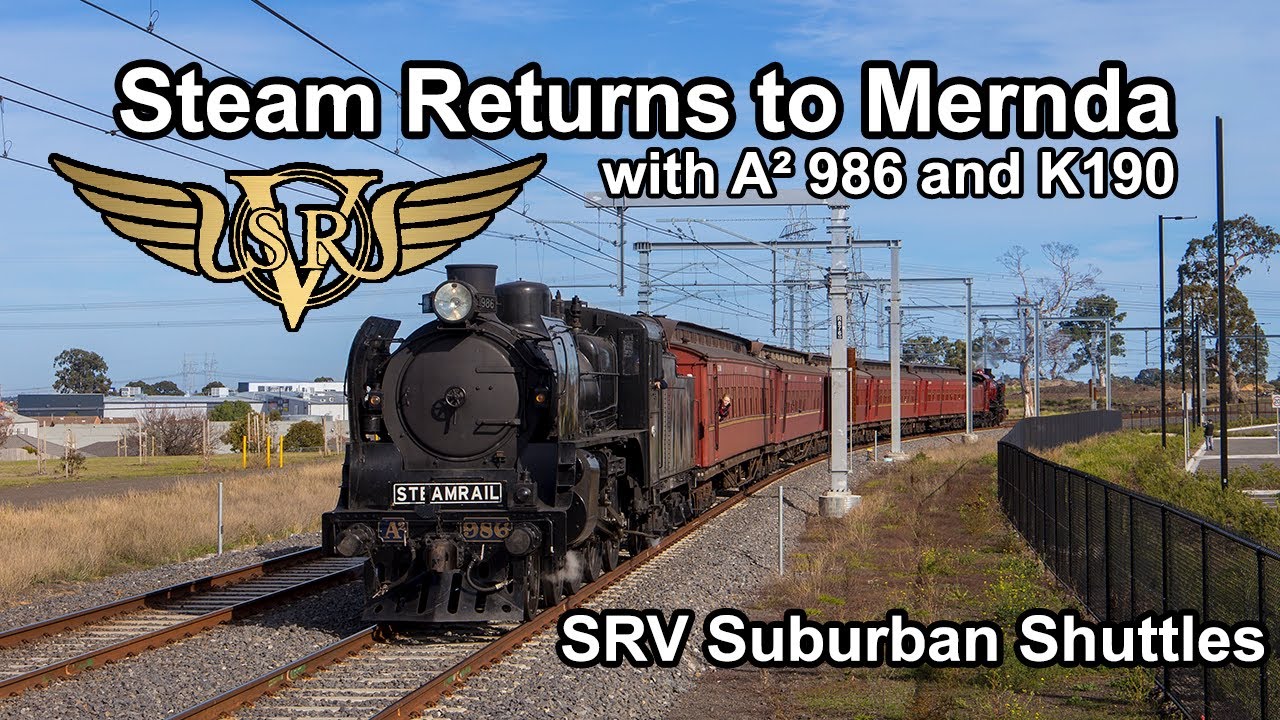 Steam on the Whittlesea Railway! SRV Mernda Shuttles