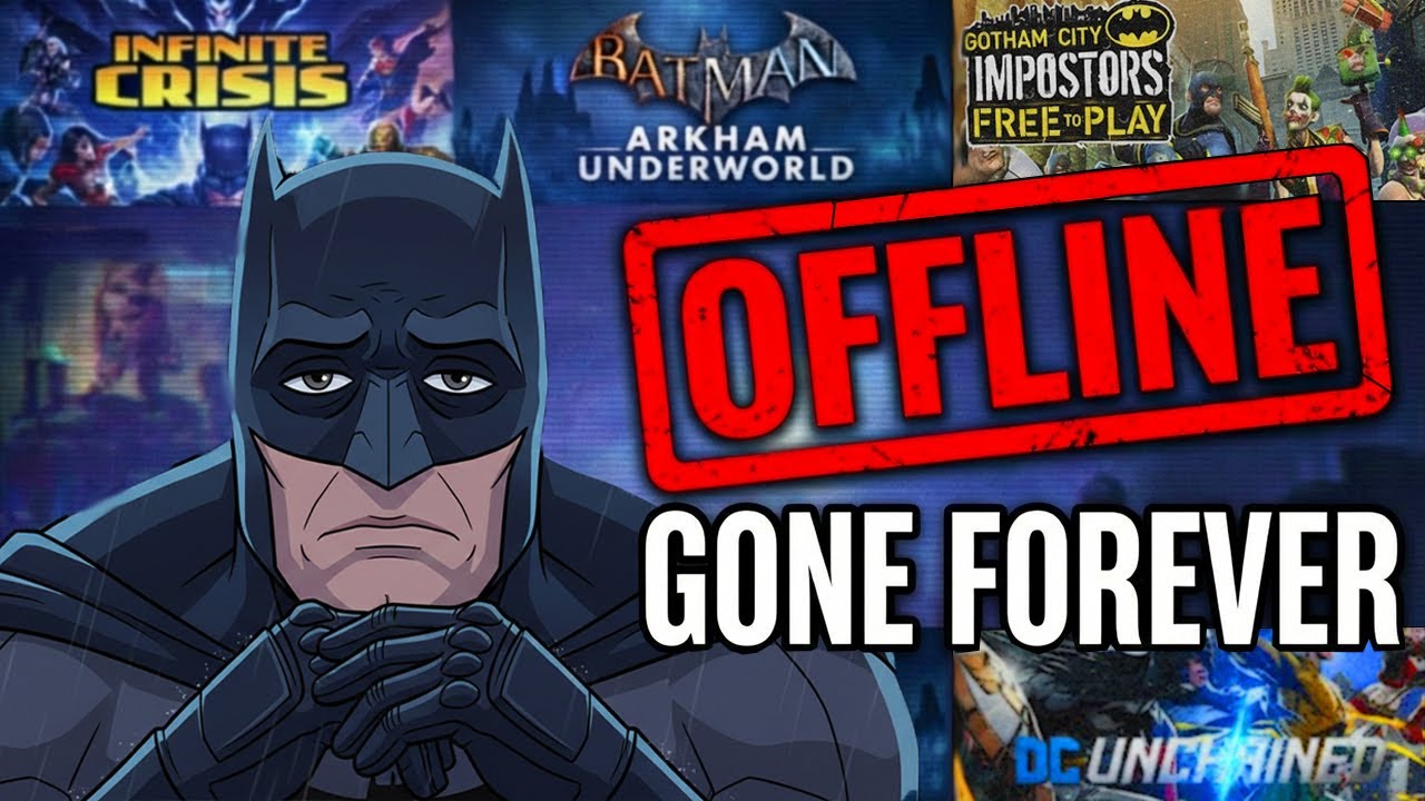 Игры DC, которые заслуживали лучшего (но были закрыты).