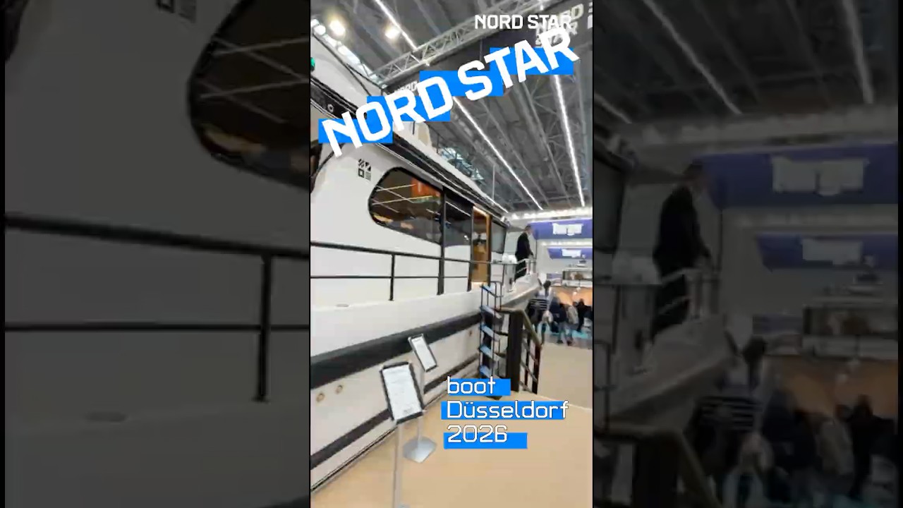 Так выглядят серьезные намерения!!! Nord Star 49+ в прямом эфире с выставки boot D&uuml;sseldorf 2026!!!