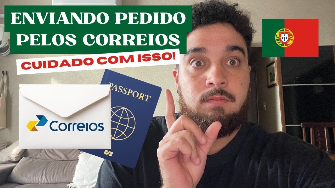 [2025] PASSO A PASSO - COMO ENVIAR PEDIDO DE VISTO DE PROCURA DE TRABALHO pelos CORREIOS 