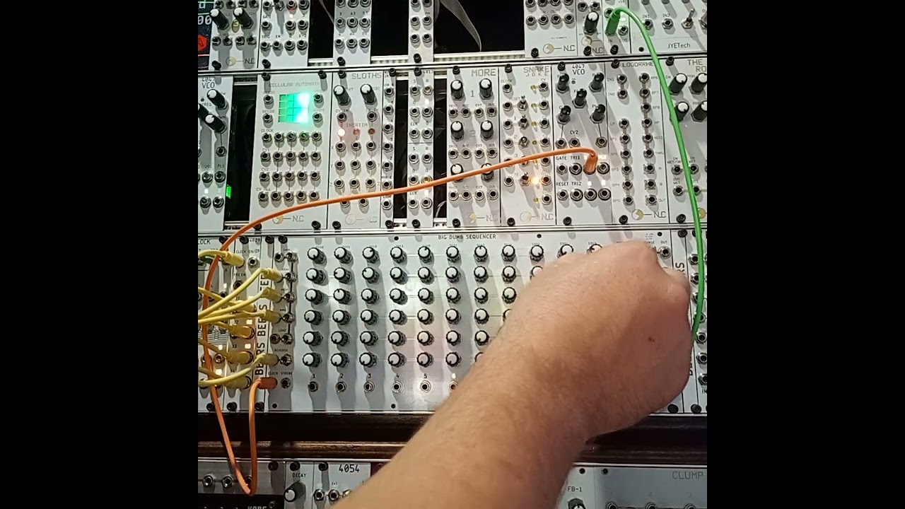 BEERS Big Dumb Sequencer audio rate clocking