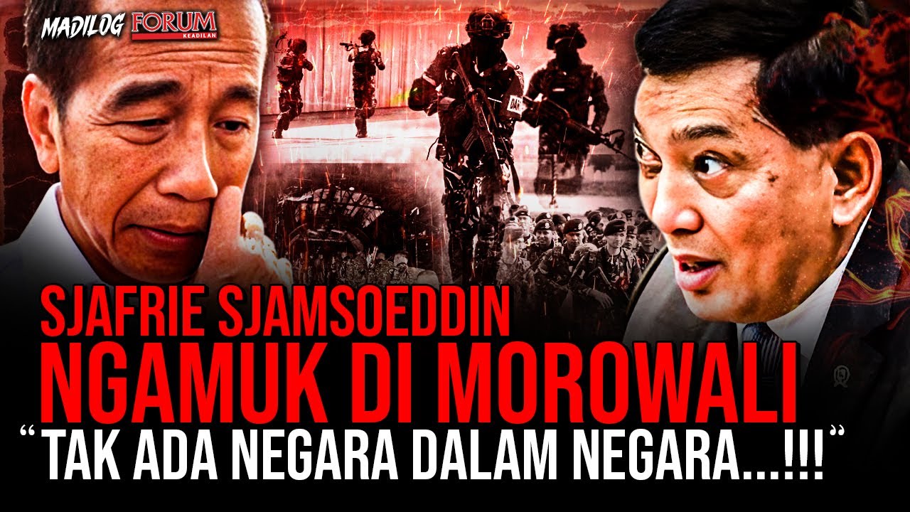BANDARA ILEGAL DIRESMIKAN JOKOWI DI MOROWALI TANPA PENGAWASAN NEGARA