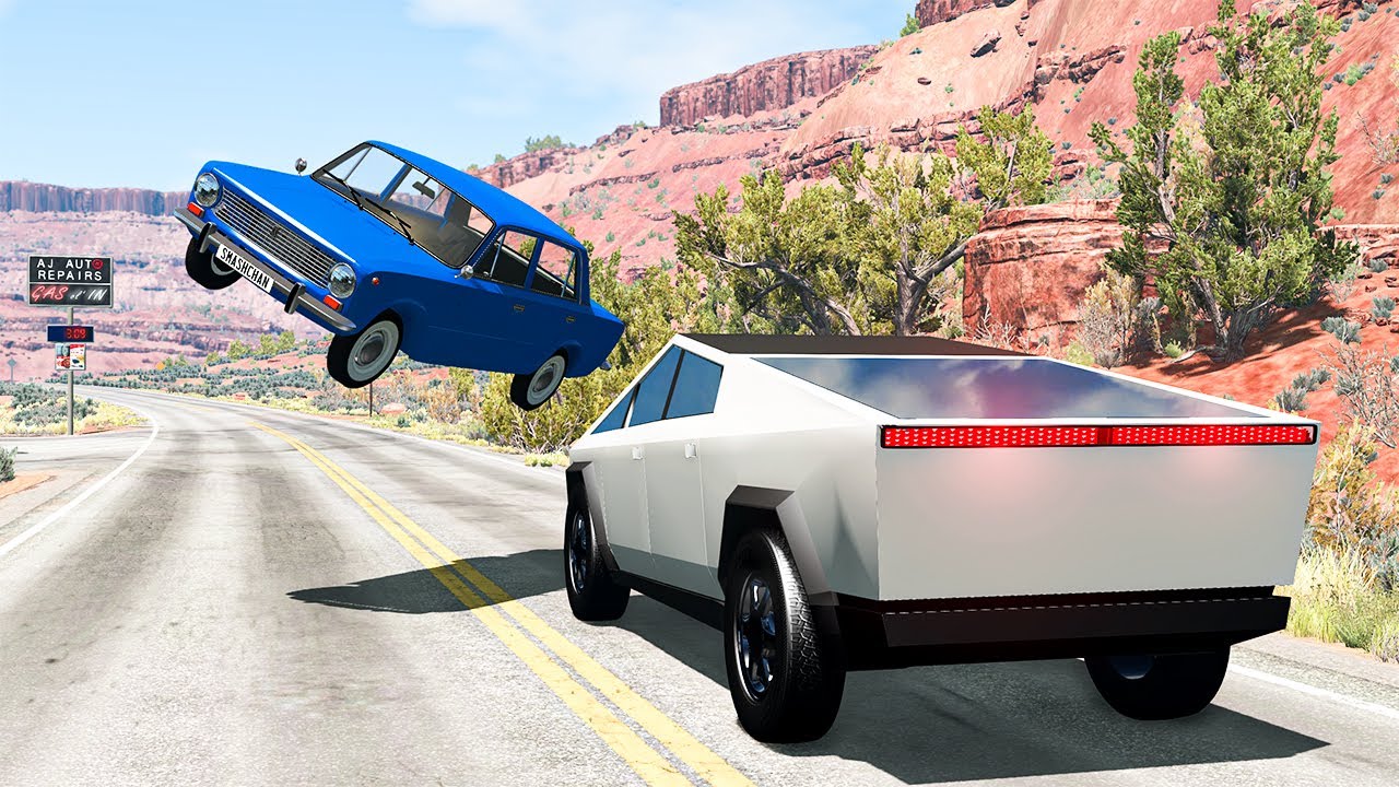 Traffic Crashes #16 - BeamNG DRIVE | SmashChan