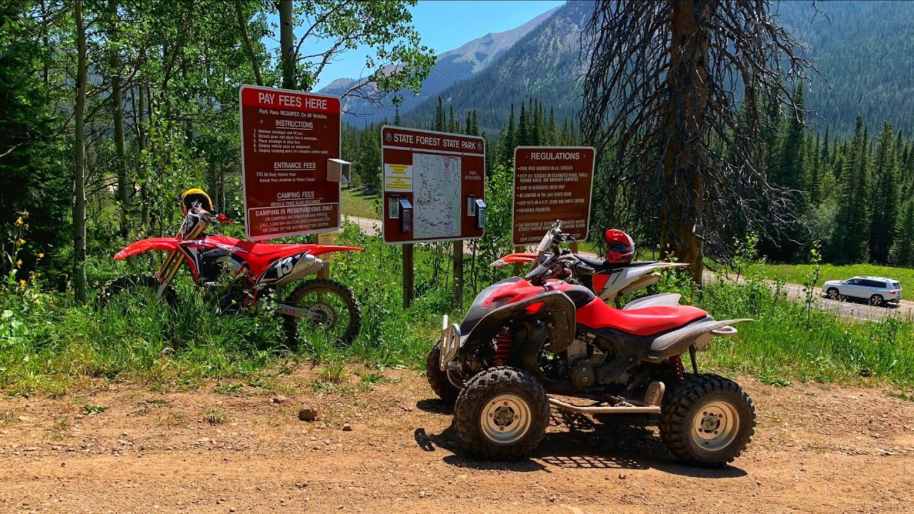 Awesome Trail Ride at Colorado State Forest State Park!