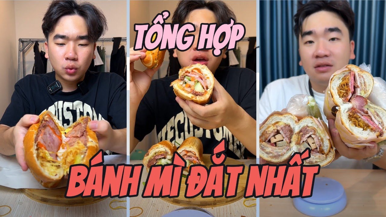 NHỮNG Ổ BÁNH MÌ ĐẮT NHẤT - TRÊN 60K MÀ MÌNH TỪNG ĂN