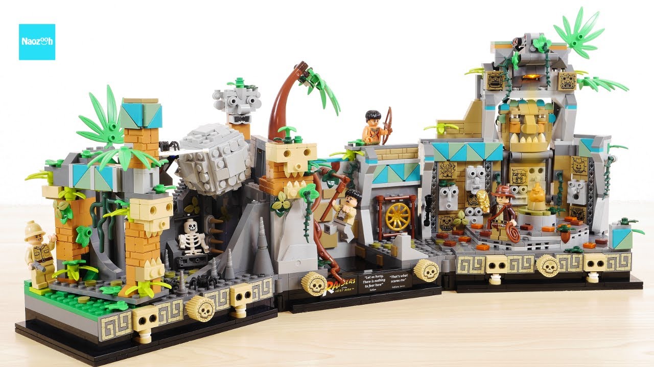 レゴ インディ・ジョーンズ  黄金像の遺跡 77015 ／ LEGO Indiana Jones Temple of the Golden Idol Speed Build & Review