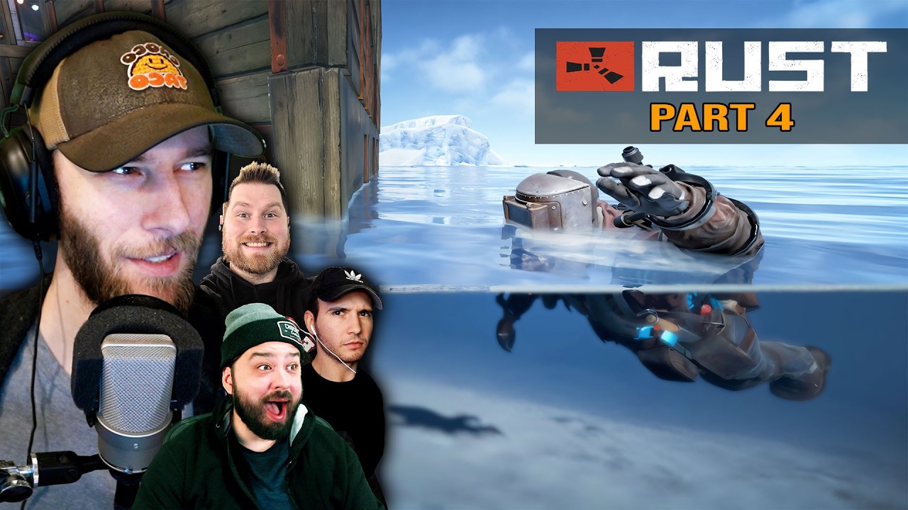 RUST Part 4: It Can't Be Worse Than Yesterday ft. chocoTaco, Quest, & Reid