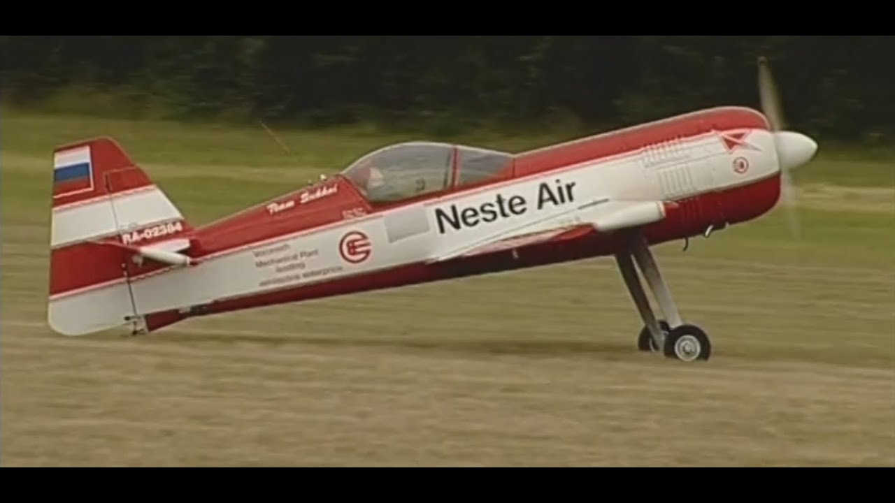 Giant 1/2 scale RC plane! Sukhoi Su-26