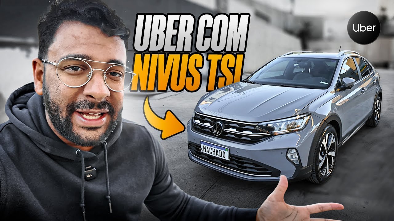 1º dia de UBER com o Nivus: e NÃO ACREDITEI no resultado!