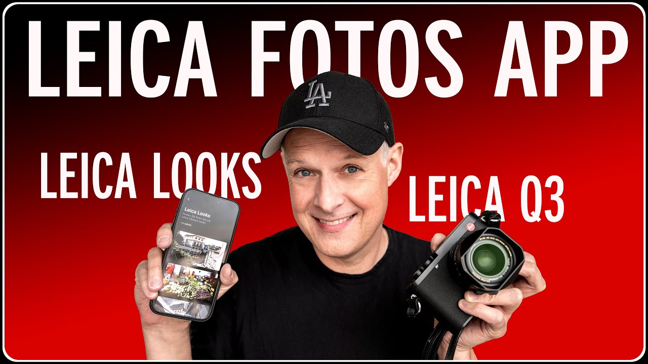 Функции приложения Leica FOTOS 2024: Leica Looks и настройка камеры Leica Q3 с помощью USB-кабеля