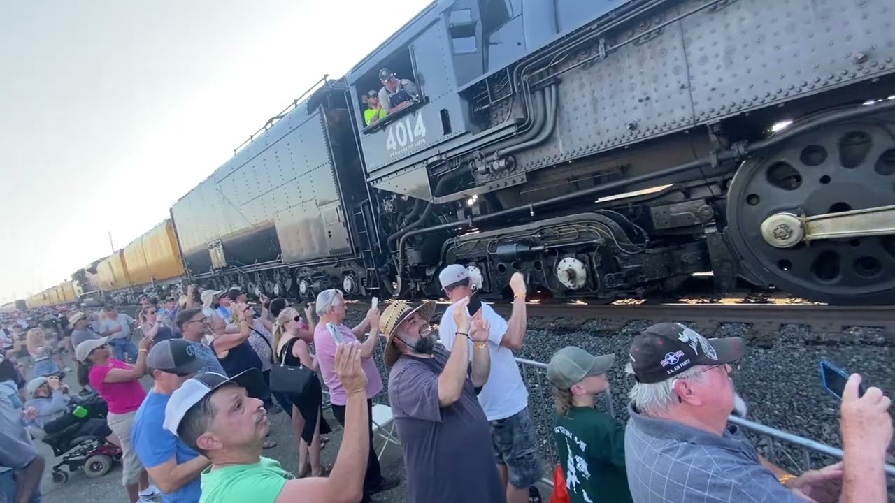 Big Boy 4014 Roseville, CA Union Pacific Rail Yard