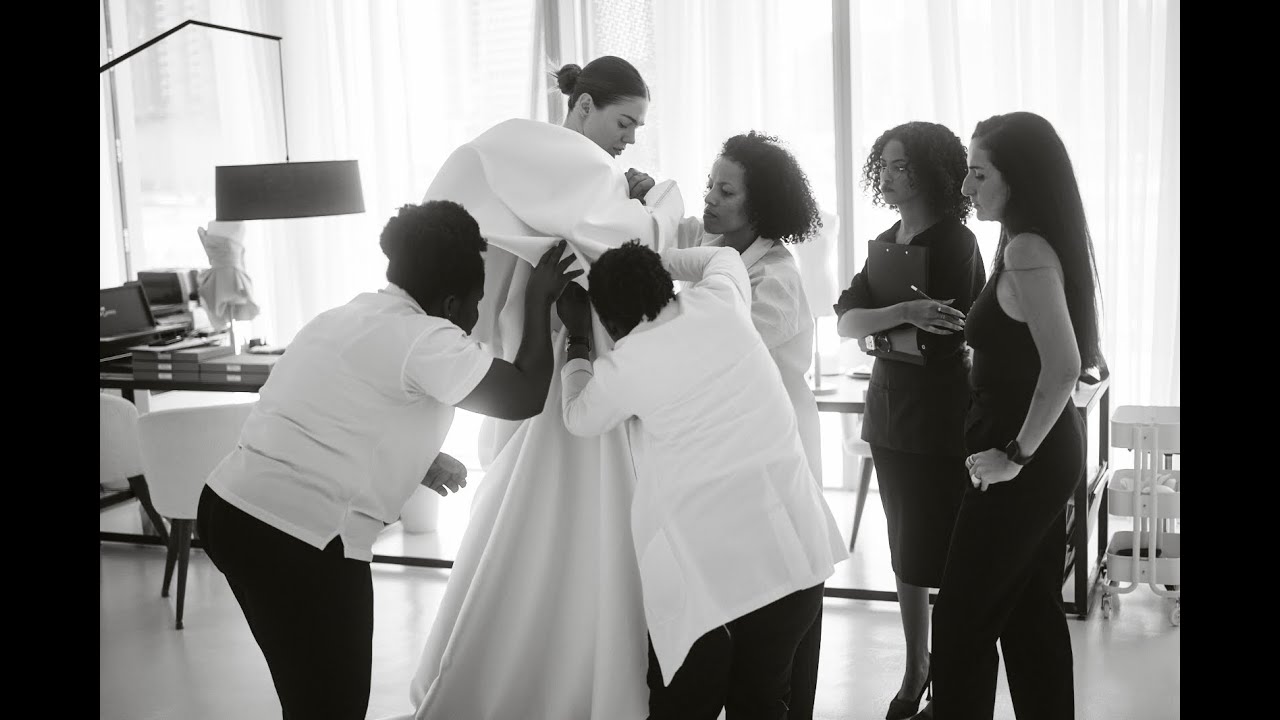 In the Atelier with Yasmine Yeya -- Bridal Collection Development Documentary