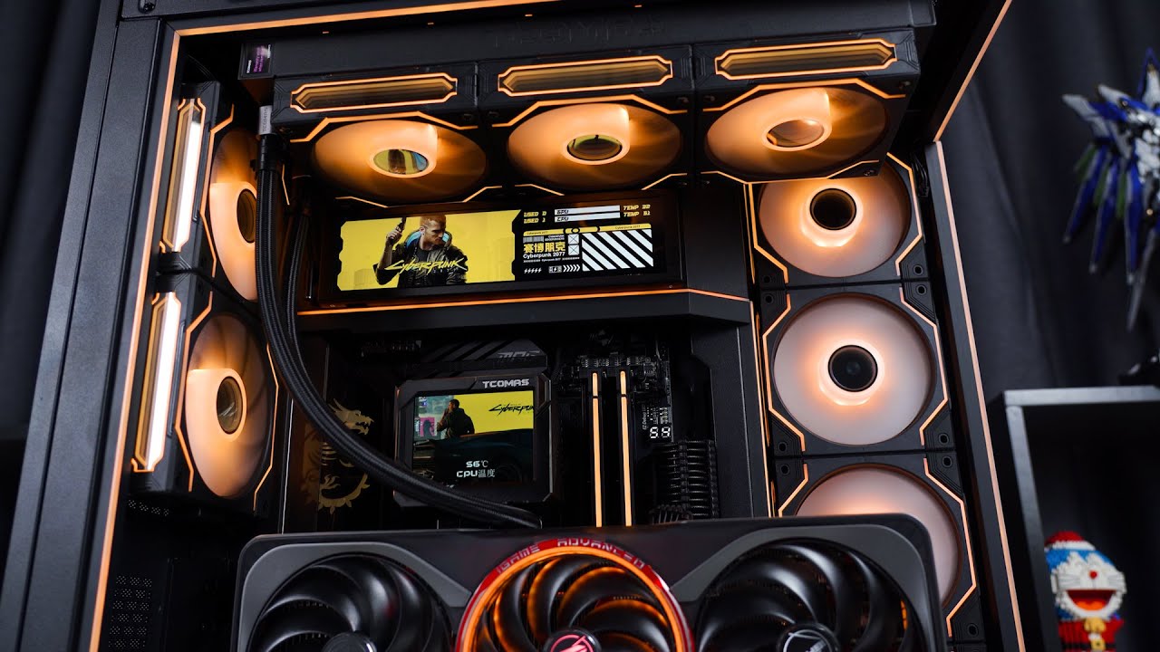 AMD 9950X 3D + iGame RTX 5090D AD OC + MSI X870E CARBON