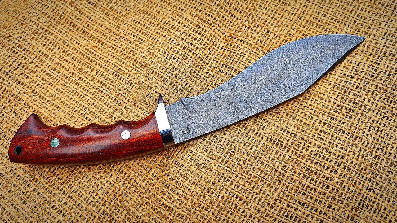 Вутцкая сталь из 350 шариков. Изготовление мини-кукри