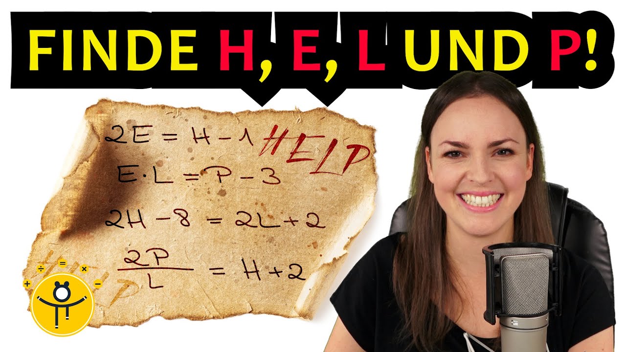 HELP! – Finde die passenden Zahlen (Gleichungssystem)
