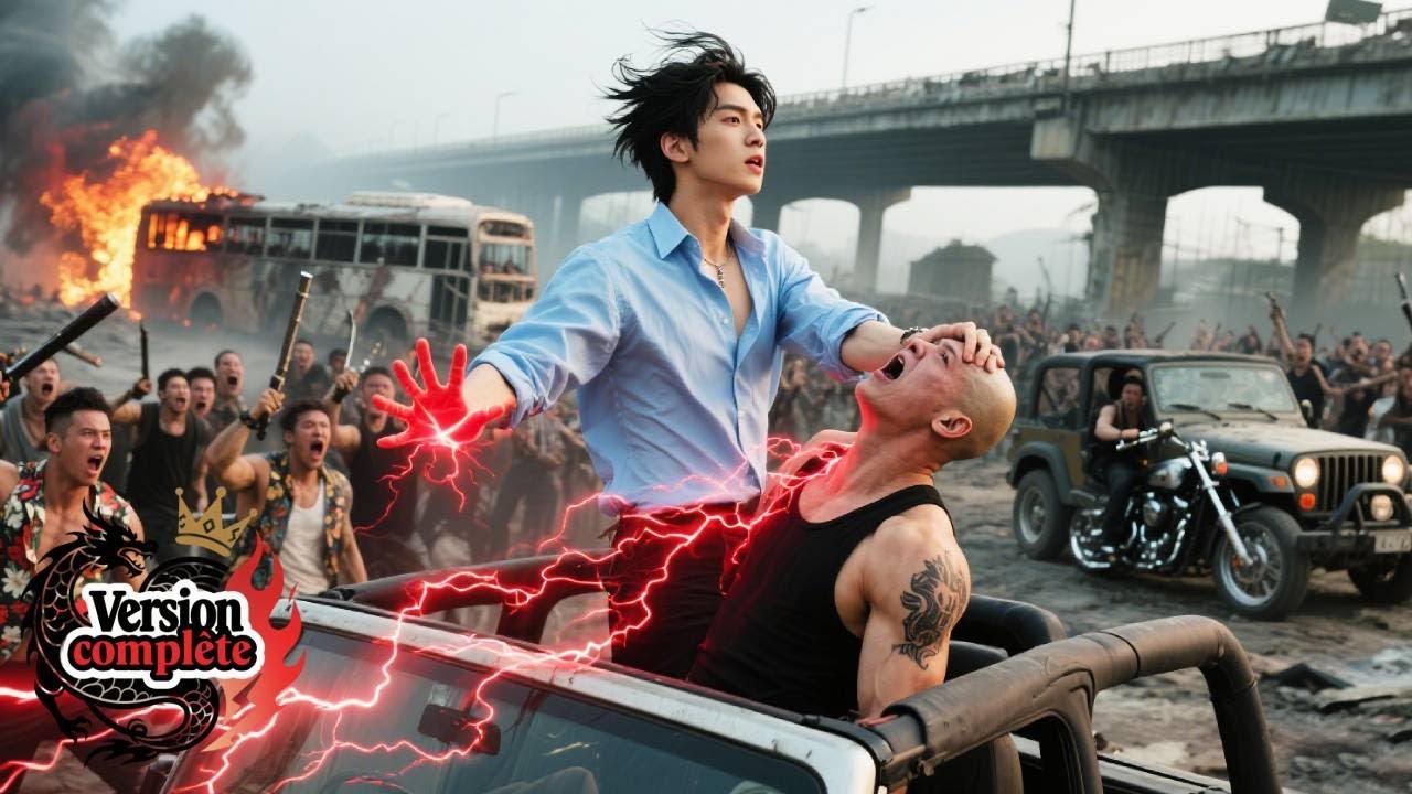 🔥Les voyous ont choisi la mauvaise cible!Instant, le pauvre balaye tout!C&rsquo;&eacute;tait le Dieu du massacre!