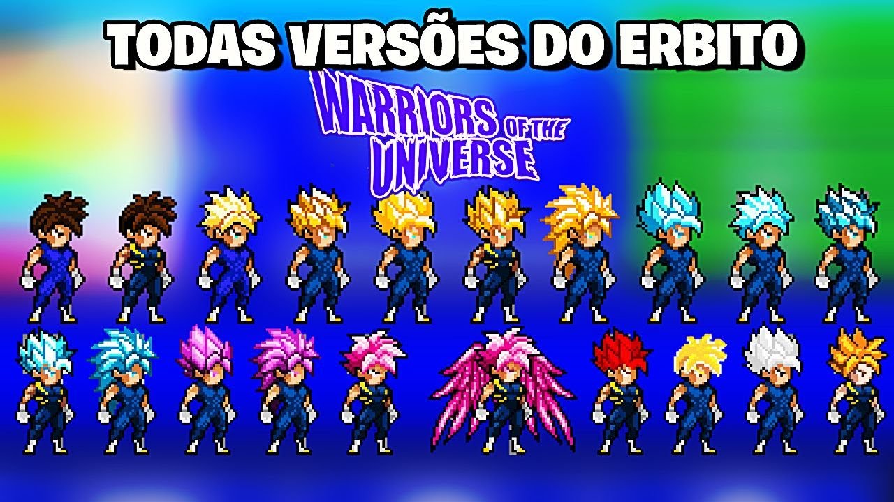 20 FORMAS E VERSÕES DIFERENTES DO ERBITO no WOTU!