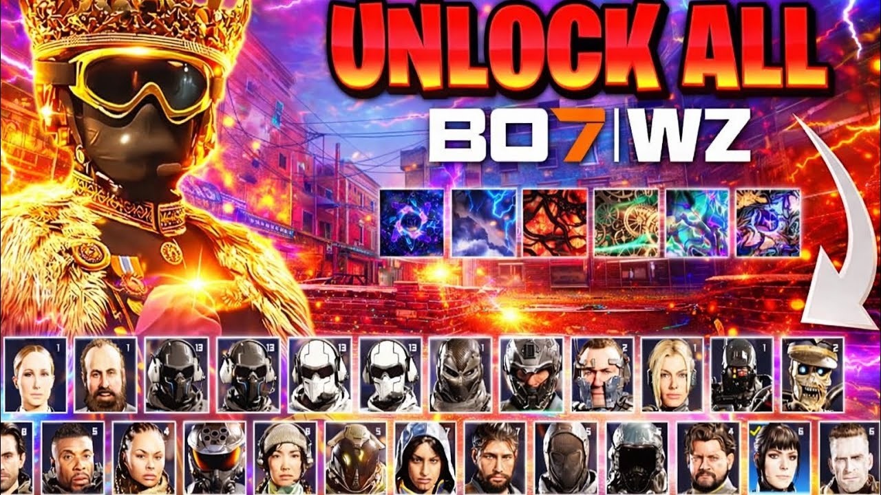 Call of Duty: Black Ops 7 Unlock All + Tool Showcase