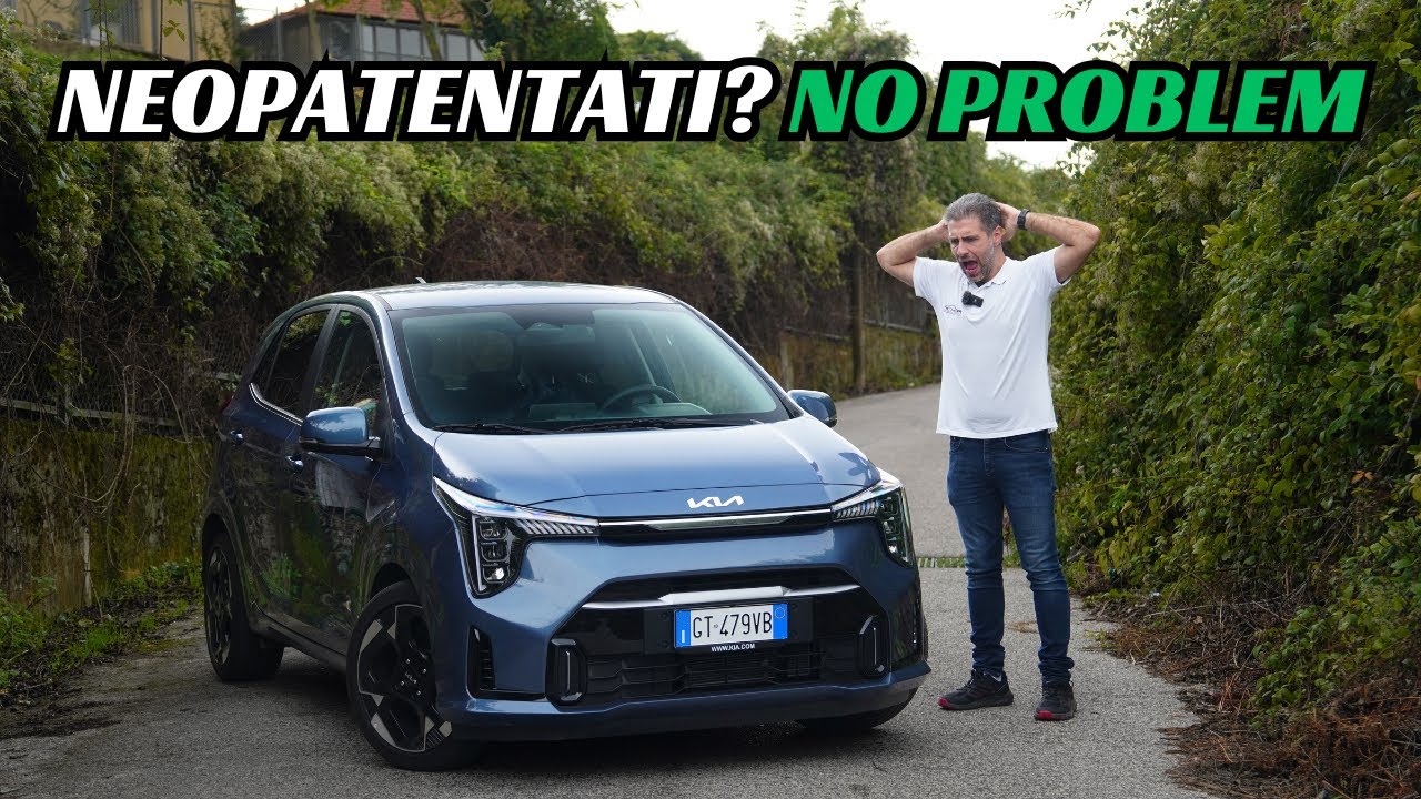 Prova Kia Picanto 2024: la citycar DIVERTENTE. Migliore auto per NEOPATENTATI?