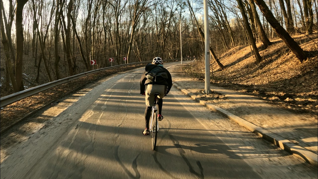 kyiv early spring cycling | круглик