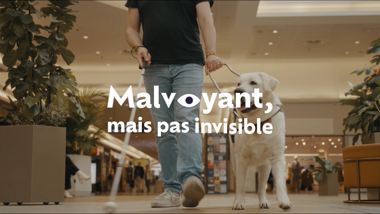 Ça nous regarde - Malvoyant, mais pas invisible