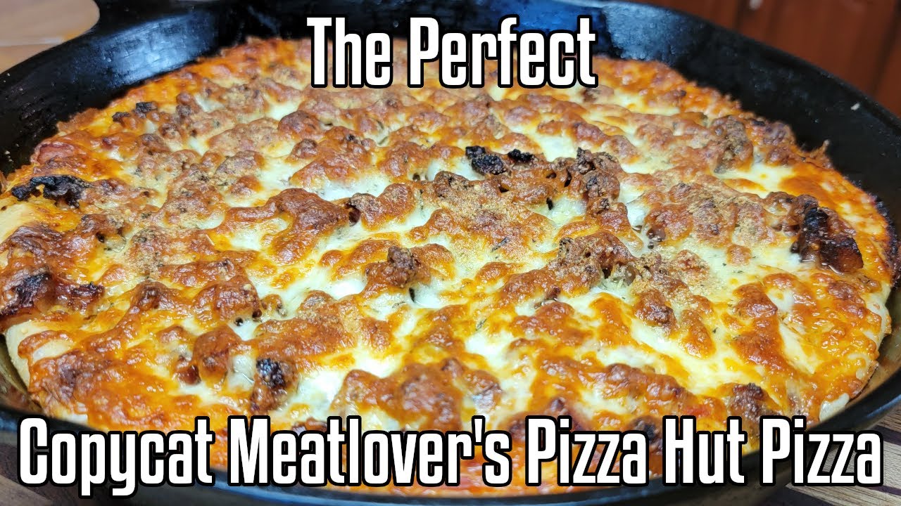 The Perfect Copycat Meatlover's Pizza Hut Pizza