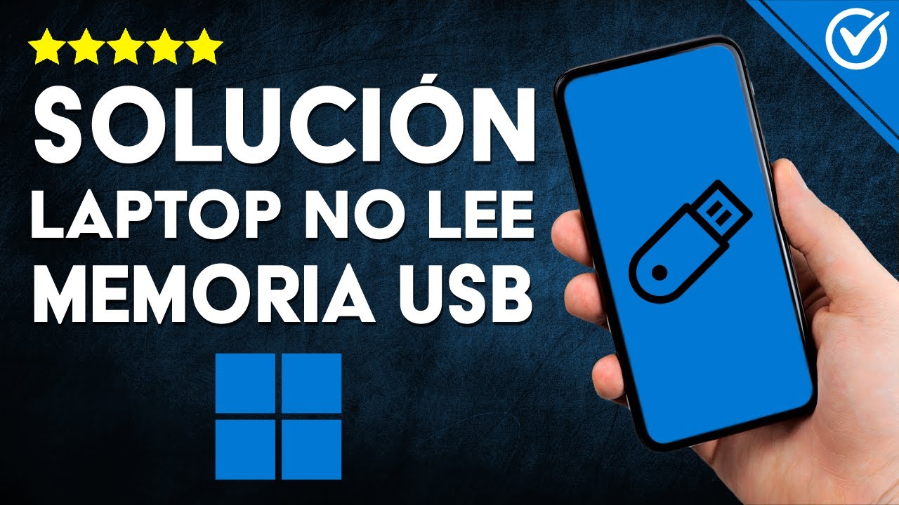 Mi laptop o PC NO RECONOCE USB en Windows 11/10/8/7 | C&oacute;mo Solucionarlo ​⚠️​
