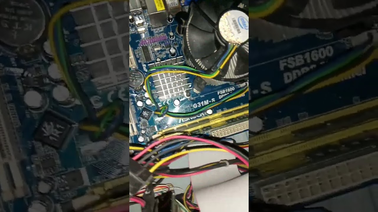 Intel AsRock G31M DDR2  #shorts #suscribete