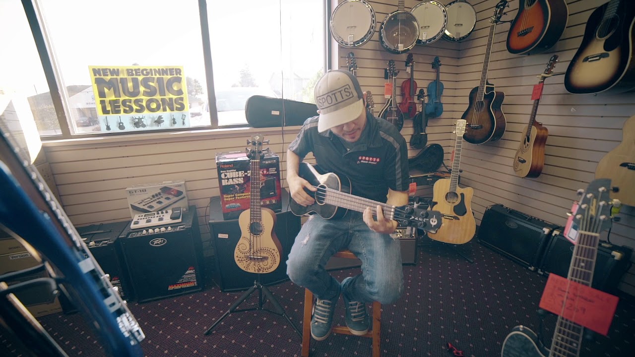 Luna Bari Bass Ukulele Product Overview