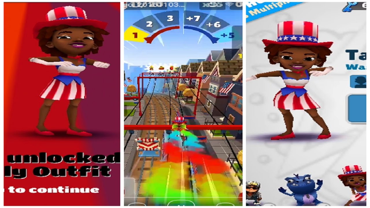Subway Surfers : Washington D.C  World Tour Tally Outfit