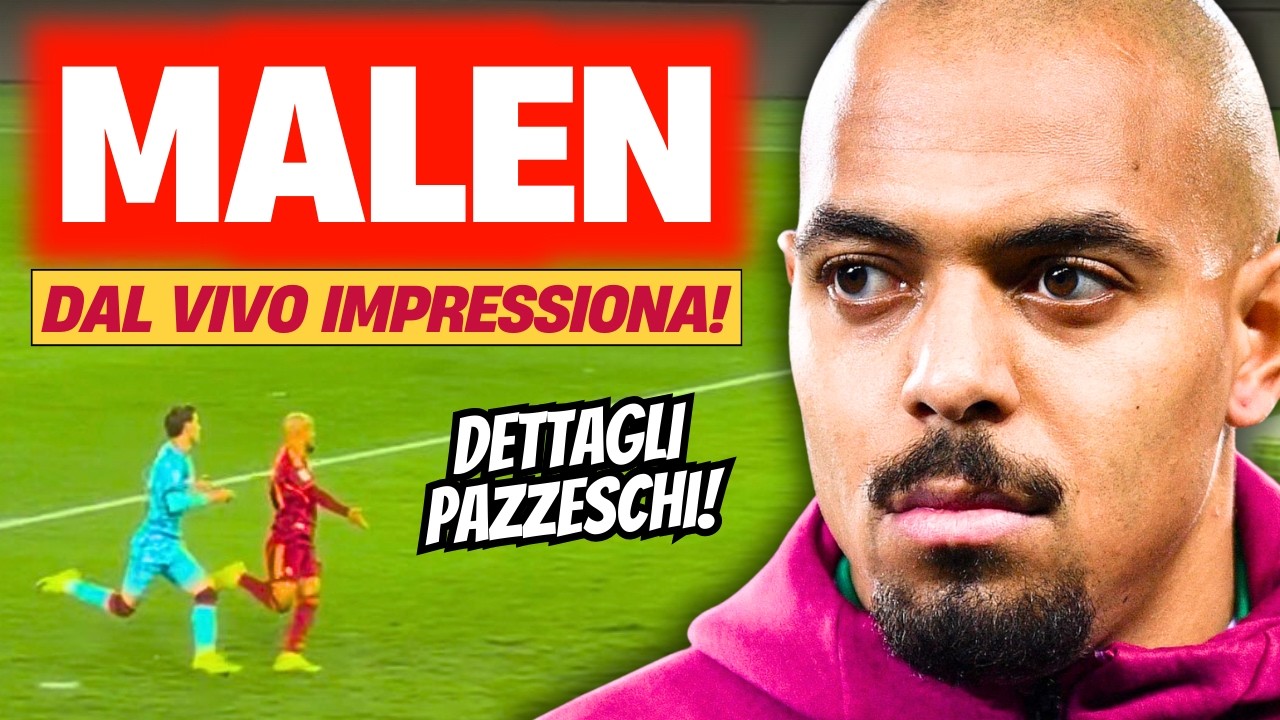Osservare Malen dal vivo &egrave; IMPRESSIONANTE | Questione di dettagli