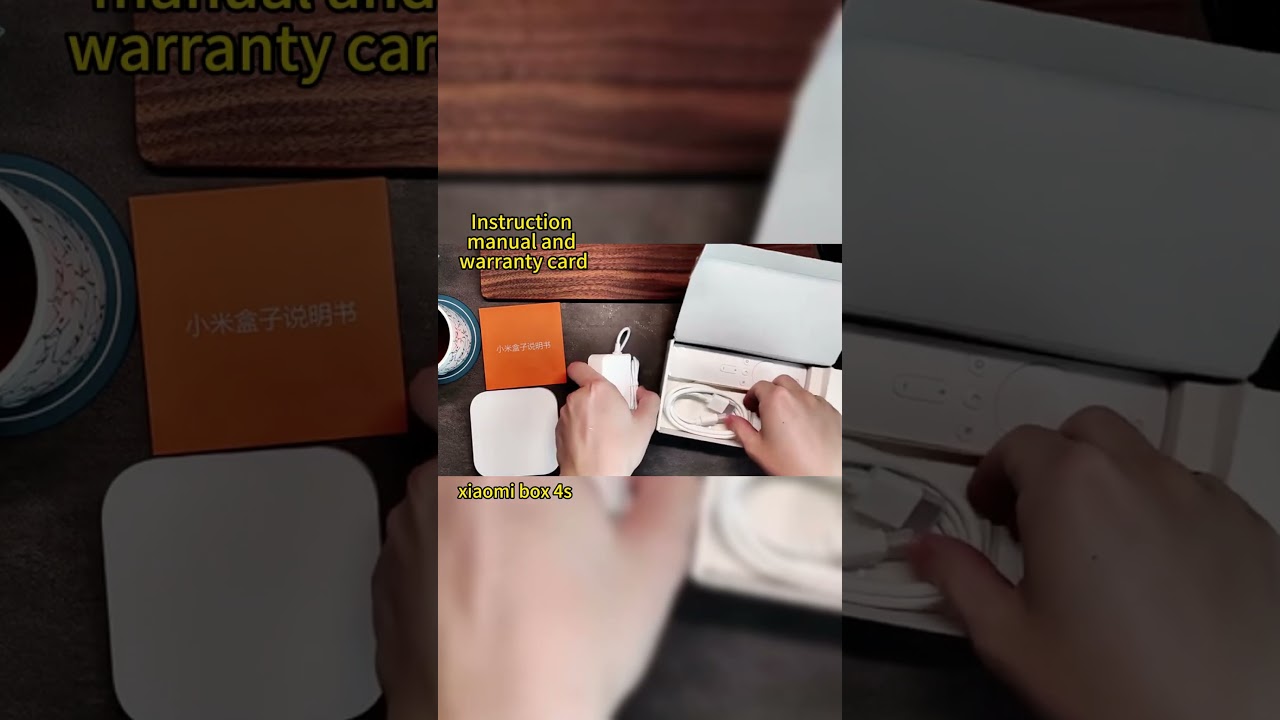 Xiaomi Mi Box 4S Unboxing 4K HDR AI Set Top Box.
