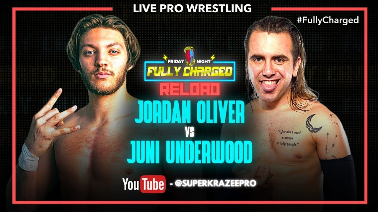 FULL MATCH: Jordan Oliver vs Juni Underwood | Fully Charged: RELOAD - May 9, 2025