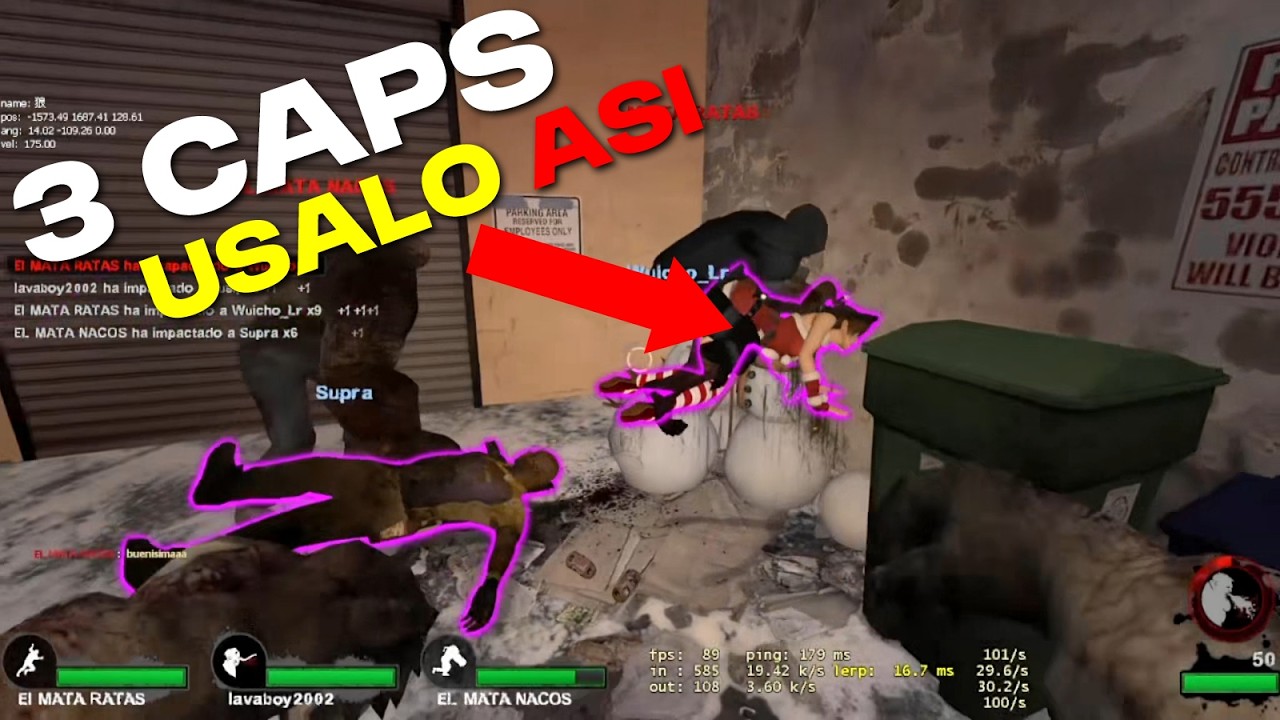 TRICAP EN VERSUS L4D2 MODS DELICIOSOS