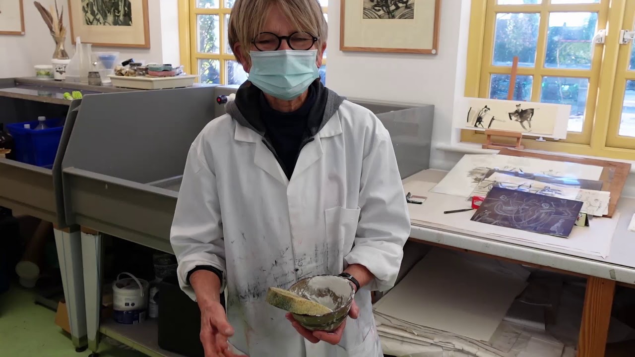 The Printmakers Studio; Julia Midgley Etching, Part One